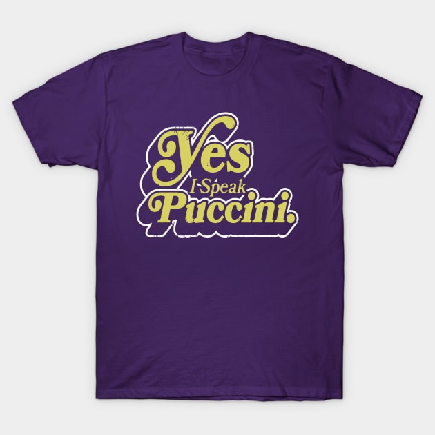 Puccini T-Shirt by tanambos